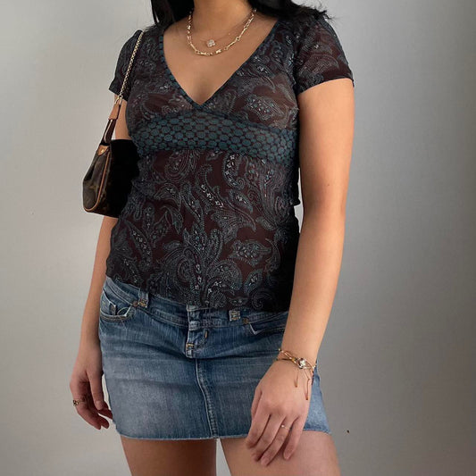 Short Sleeved Mesh Top - Zoehify