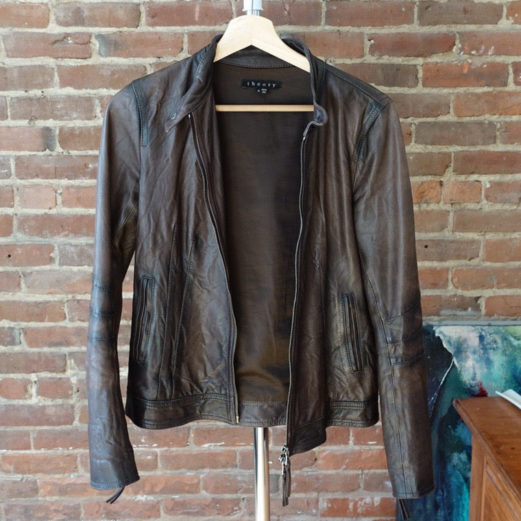 Vintage Theory Leather Jacket - Zoehify 