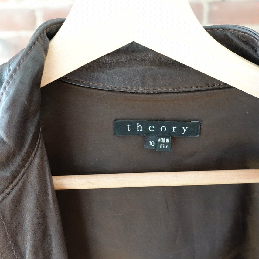 Vintage Theory Leather Jacket - Zoehify 