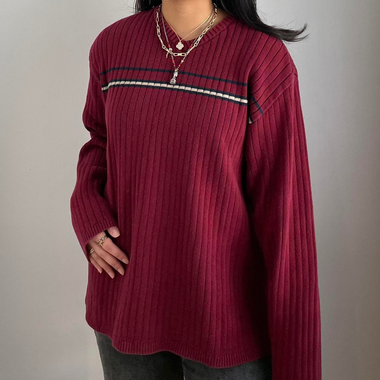 Vintage Burgundy Sweater - Zoehify 