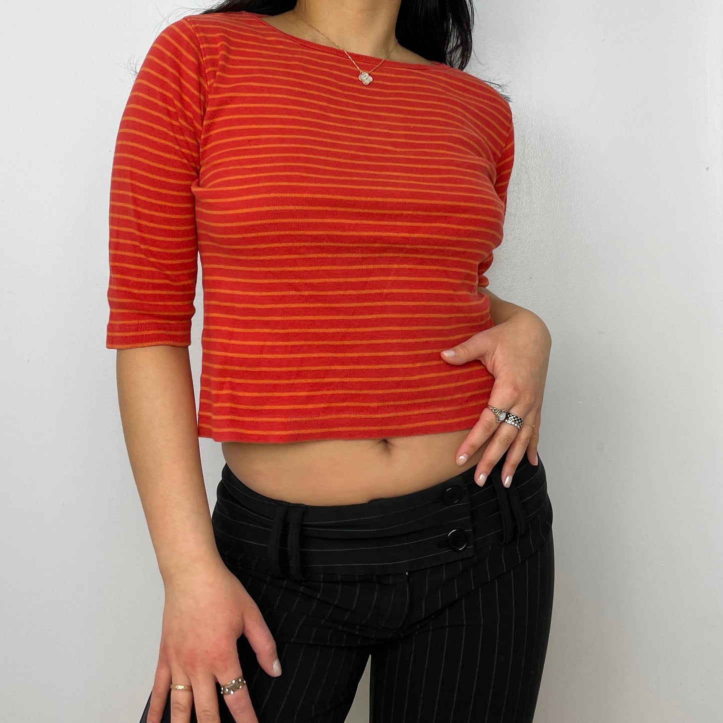 Orange Long Sleeved Top - Zoehify 