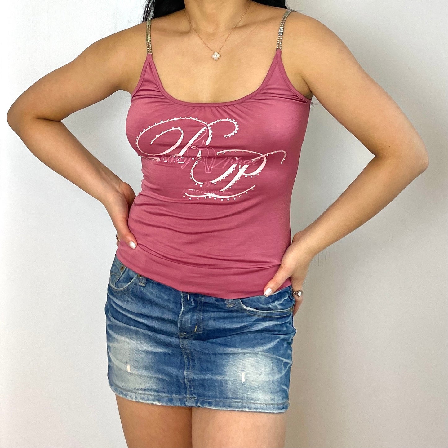 Baby Phat Berry Pink Tank - Zoehify 