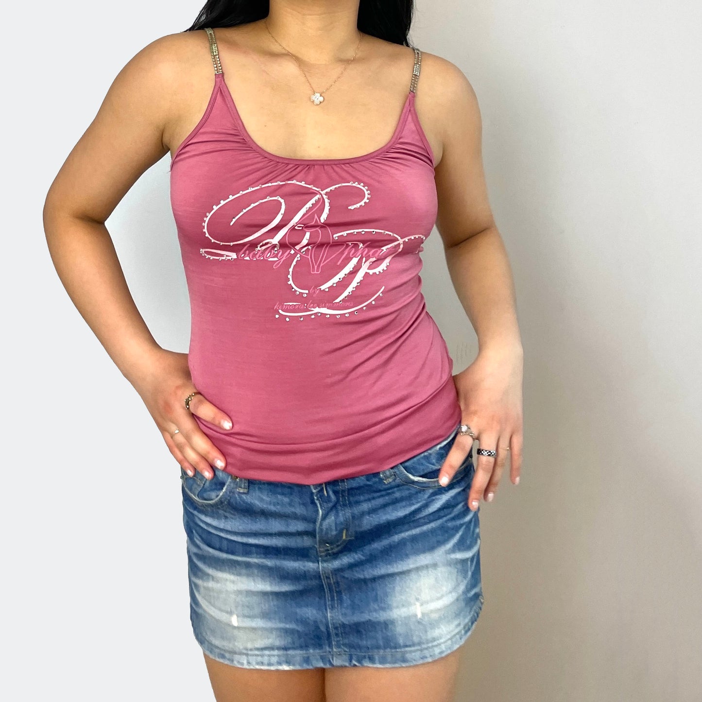 Baby Phat Berry Pink Tank - Zoehify 