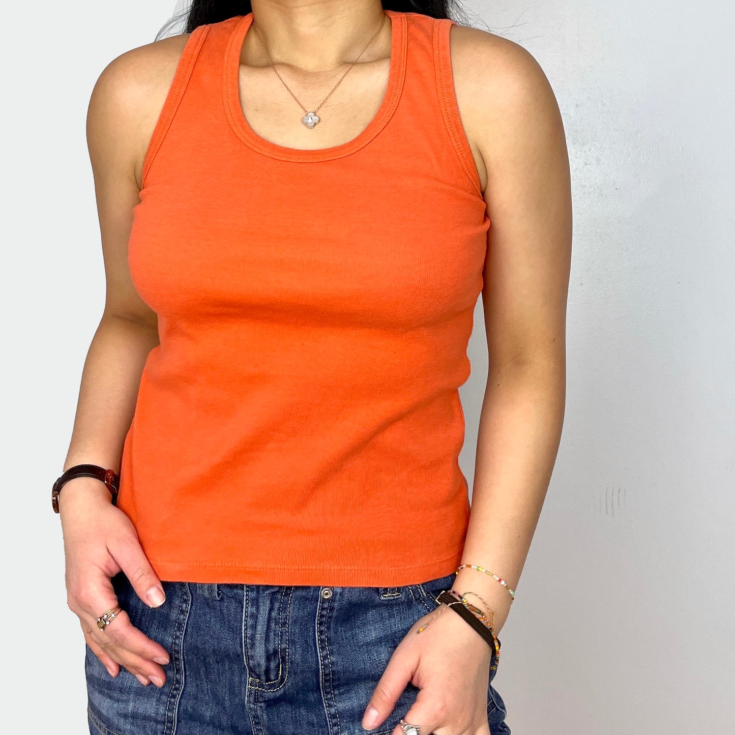 Orange Tank Top - Zoehify 