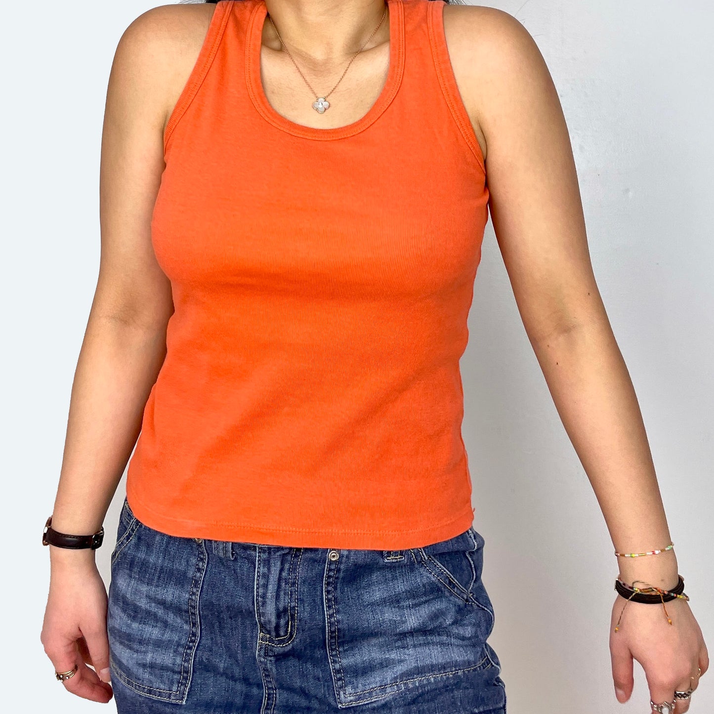 Orange Tank Top - Zoehify 