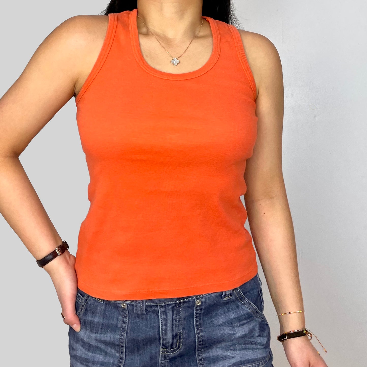 Orange Tank Top - Zoehify 