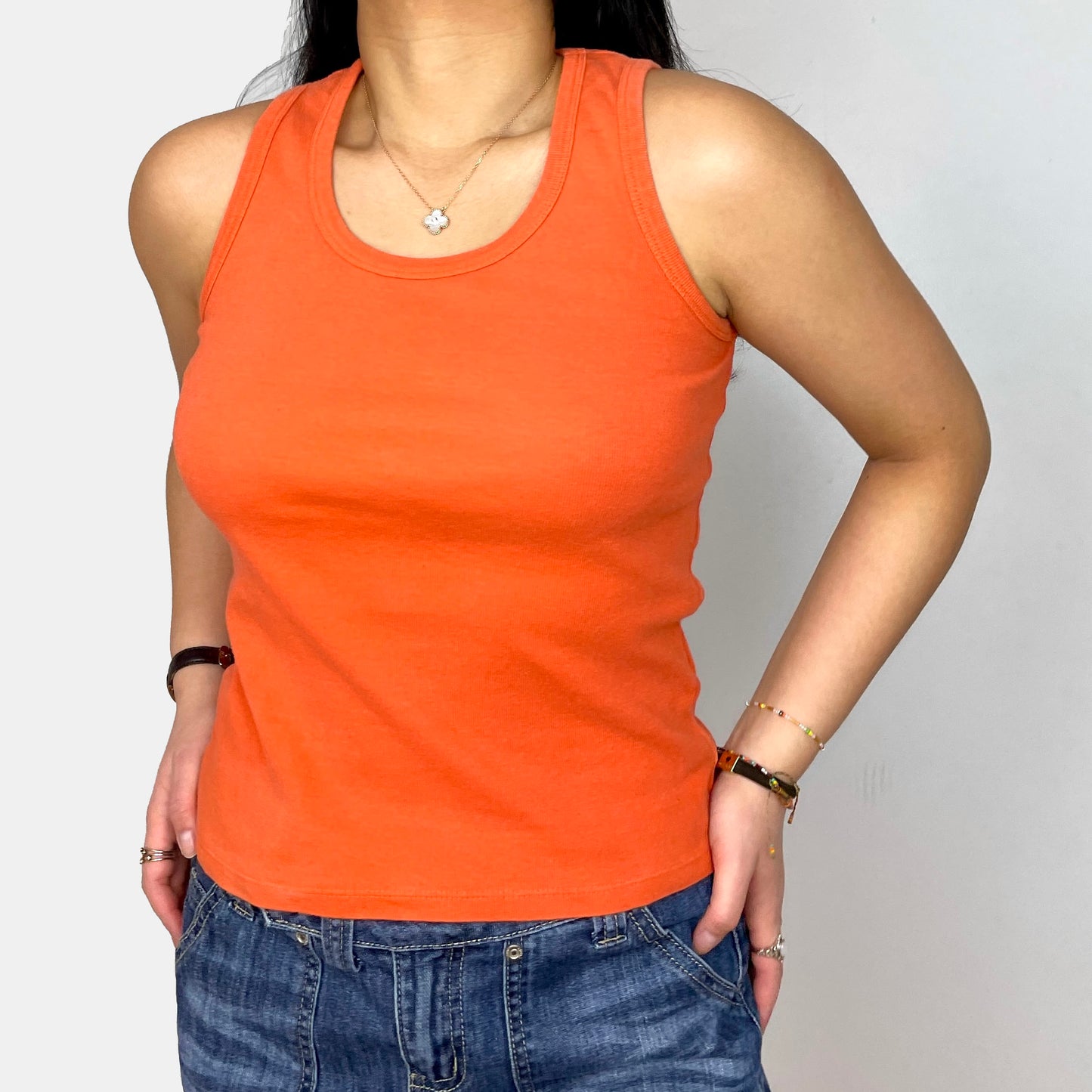 Orange Tank Top - Zoehify 