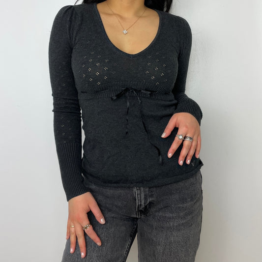 Grey Long Sleeved Top - Zoehify