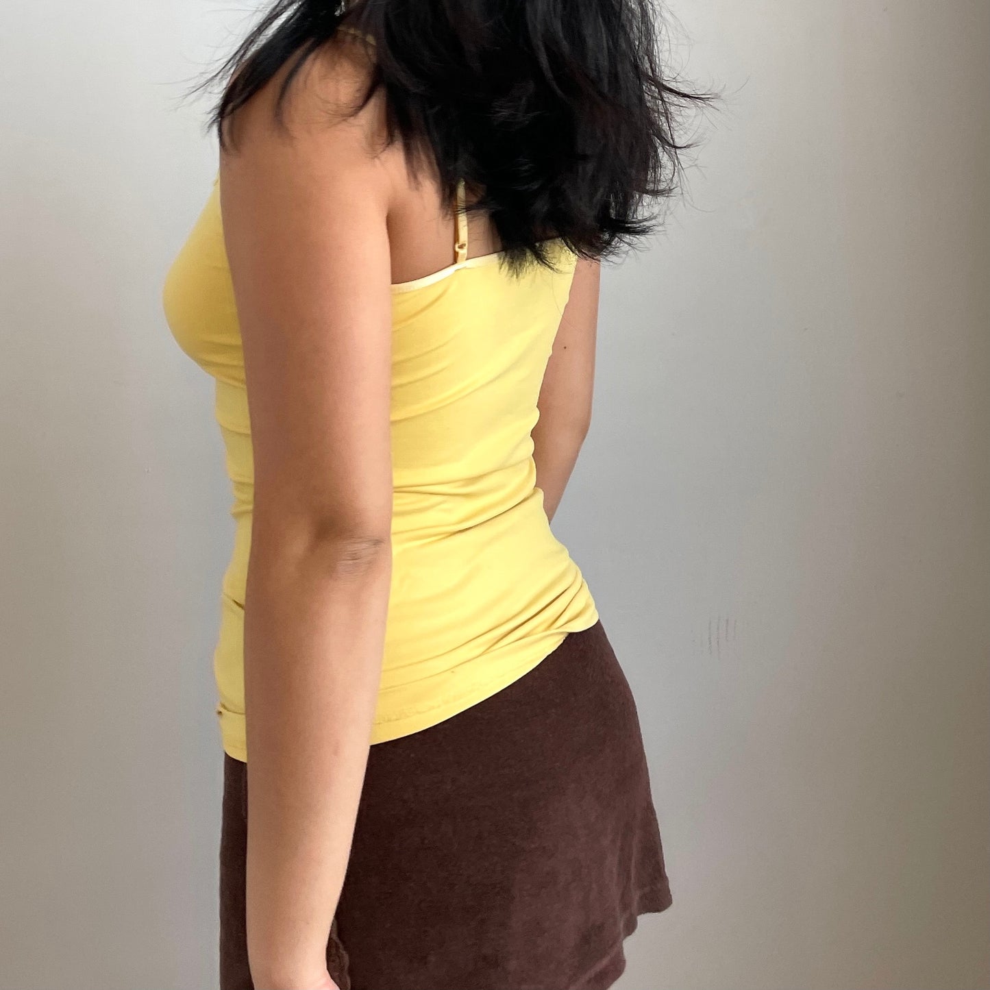 Belle Yellow Singlet - Zoehify 