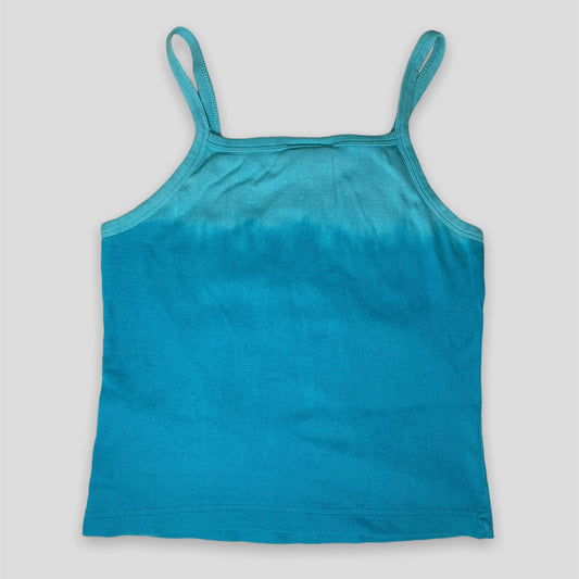 Blue Vintage Tie Dye Disney Singlet - Zoehify