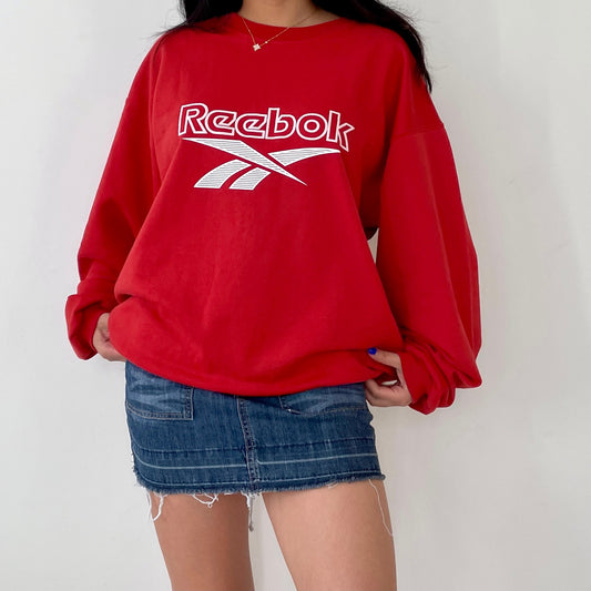 Red Reebok Jumper - Zoehify
