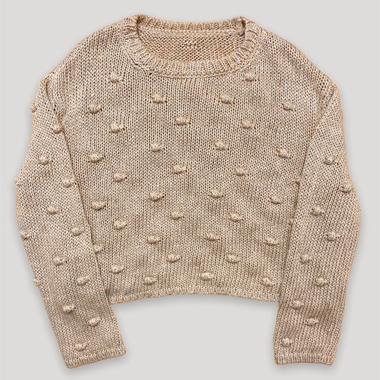 Chunky Beige Knit - Zoehify