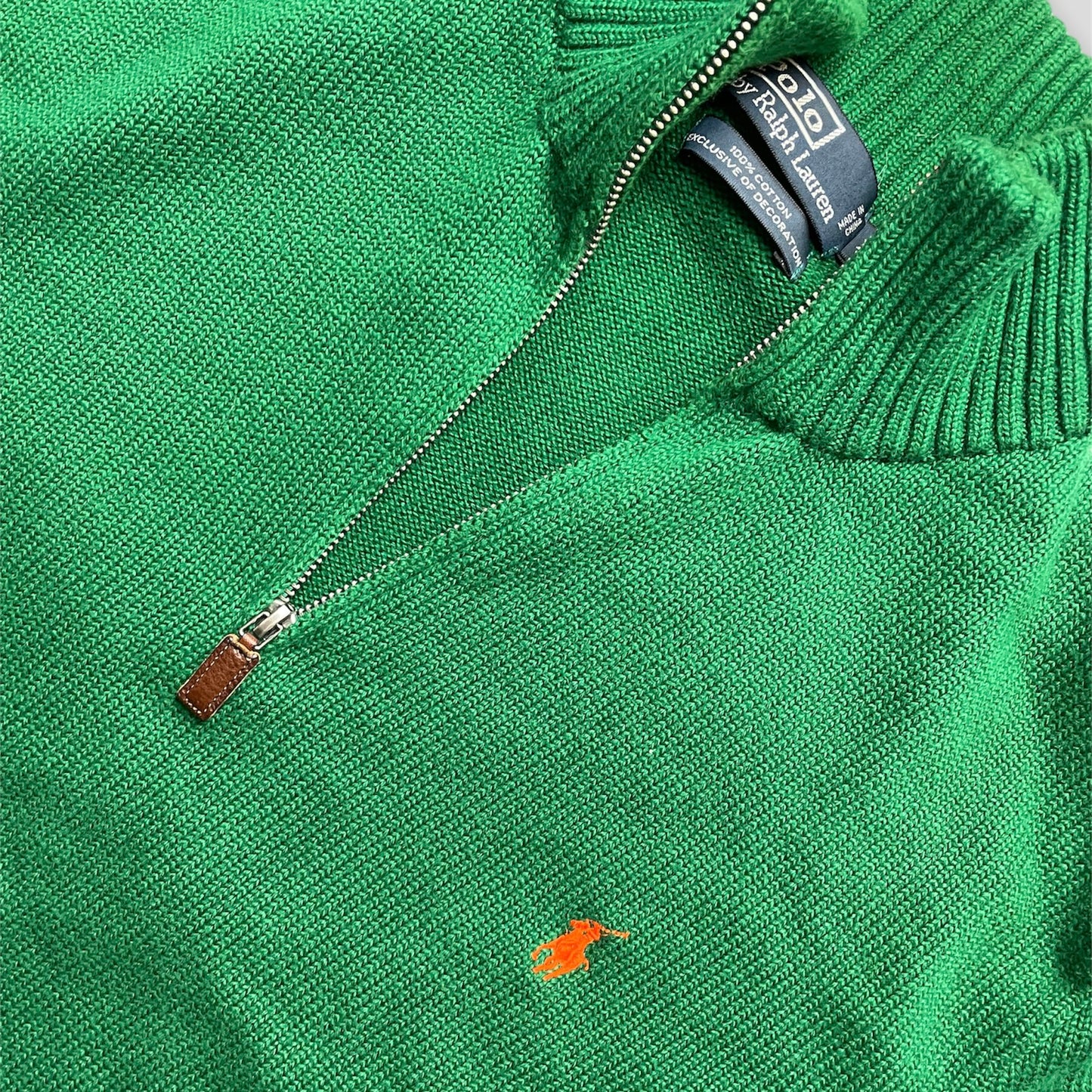 Green Ralph Lauren Quarter Zip - Zoehify 