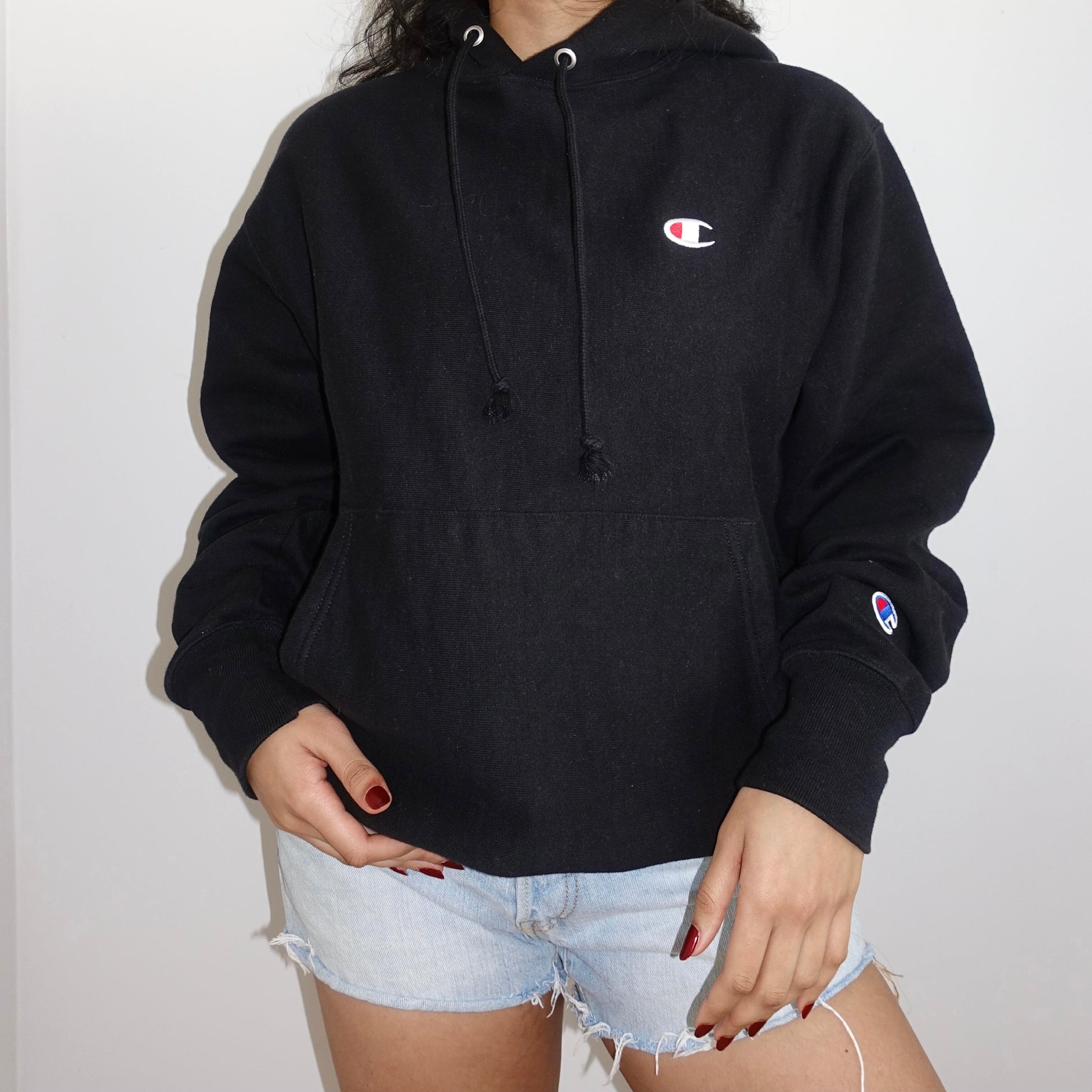 Black Champion Hoodie - Zoehify 