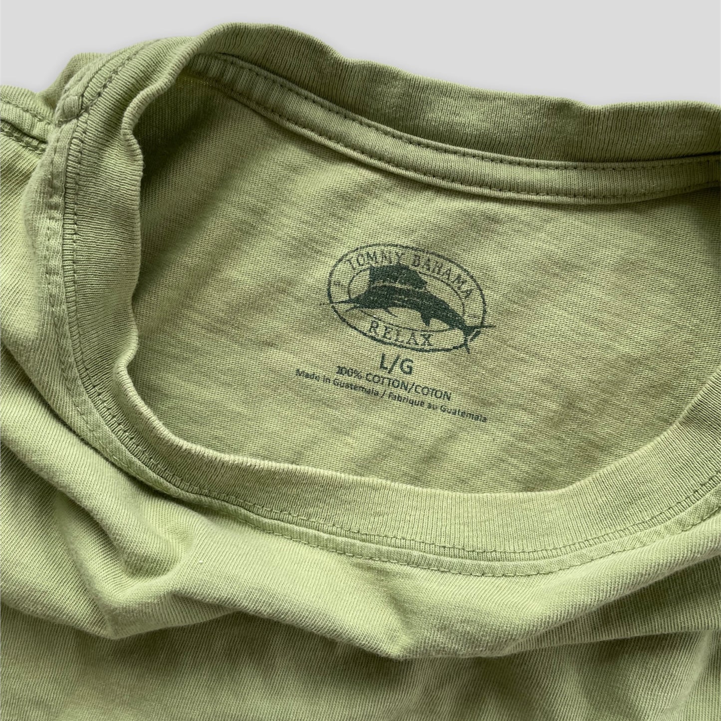 Tommy Bahama Sage Green ‘Third and Goal’ Graphic Tee - XX-Large