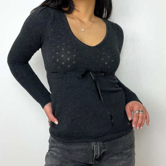 Grey Long Sleeved Top - Zoehify