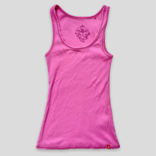 Pink Racerback Tank Top