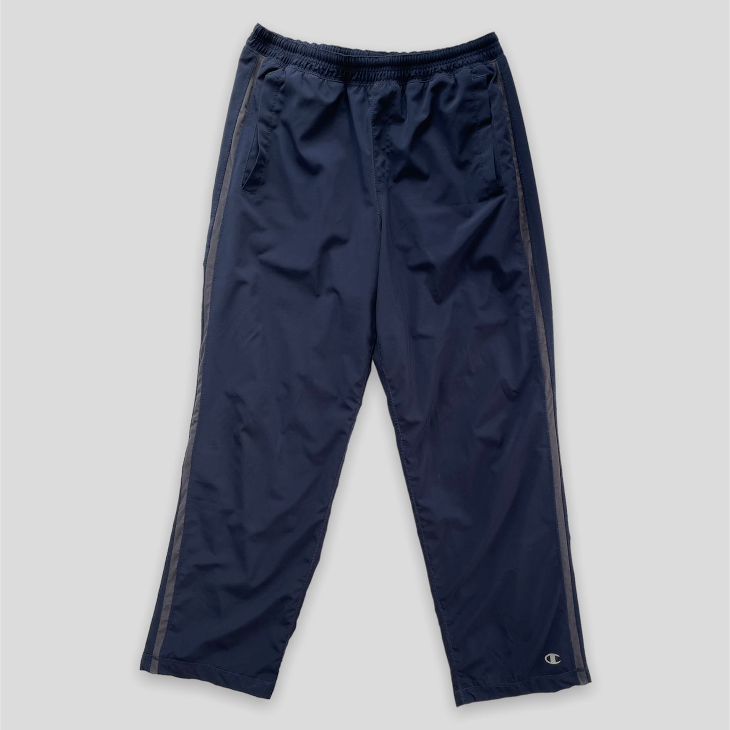 Champion Navy Tracksuit Bottoms - Large