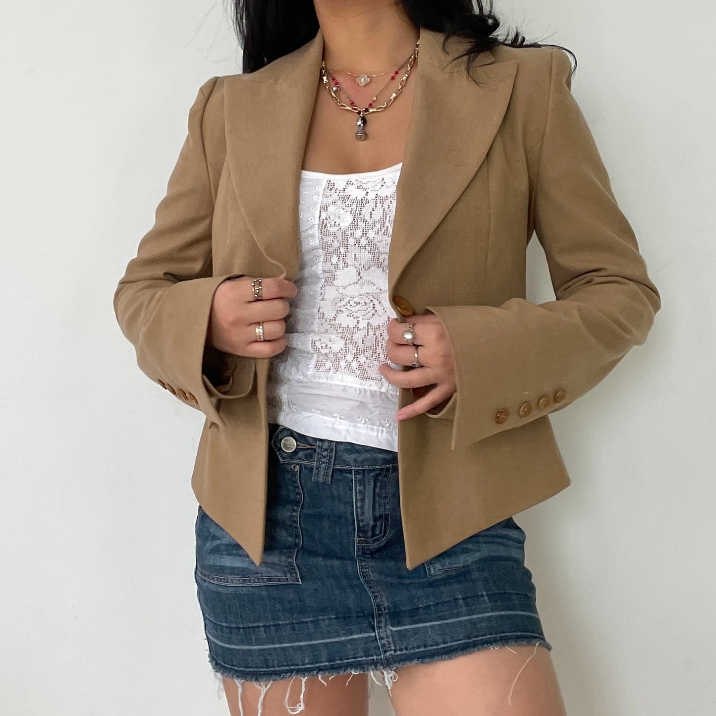 BNWT M Siamo Cropped Blazer - Small