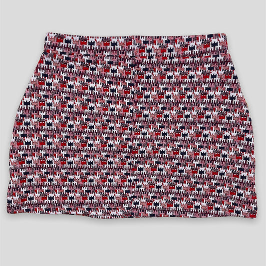 Pink Tweed Mini Skirt - Zoehify 