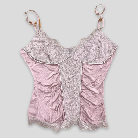 Pink Lace Cami - Zoehify