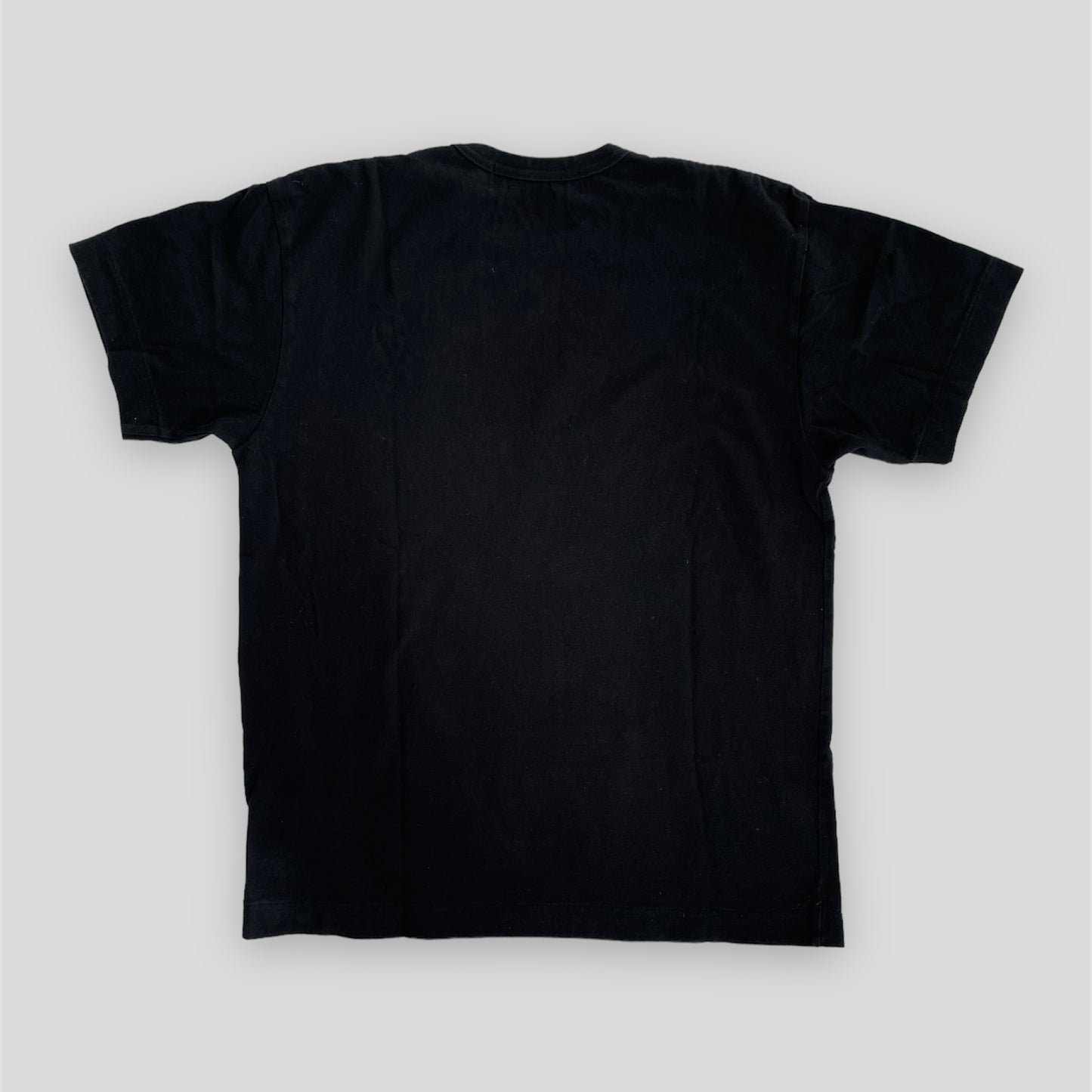 Comme des Garçons PLAY Black Double Heart T-Shirt - Medium