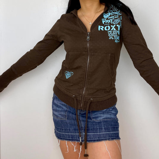 Brown Roxy Hoodie - Zoehify 