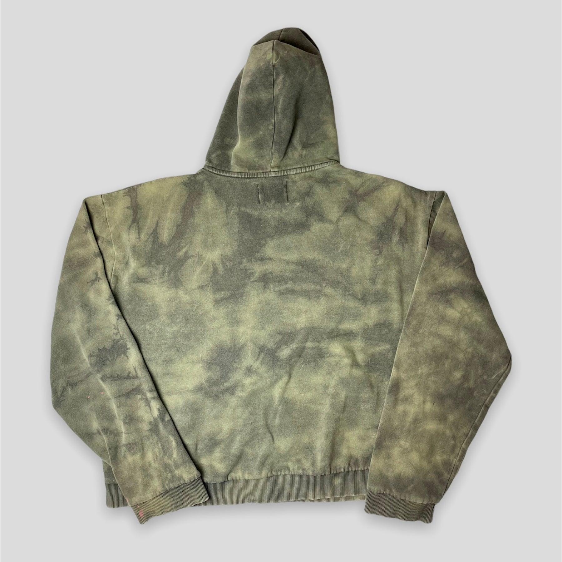 Urban Outfitters Army Green Tie Dye Hoodie - Zoehify 