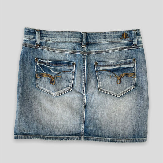 Rock n Rosie Mini Denim Skirt - Large