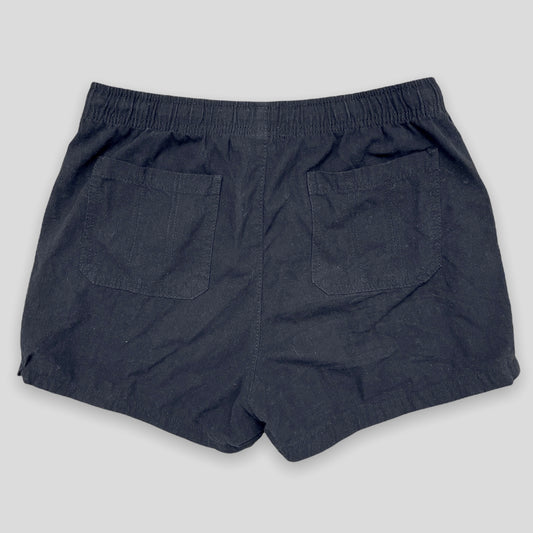 Black Linen Shorts - Zoehify