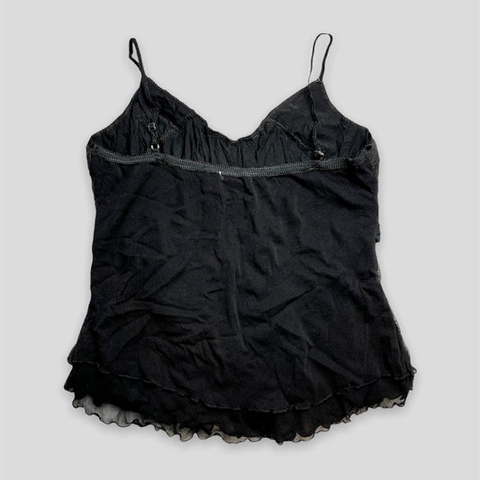 Black Floral Tank Top - Zoehify