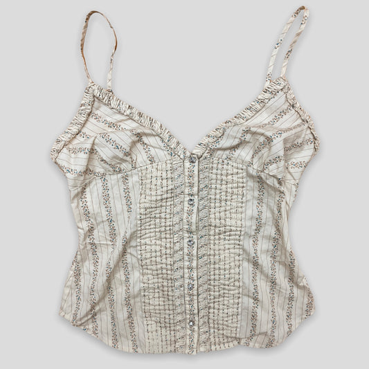 Guess Button Up Cami - Zoehify