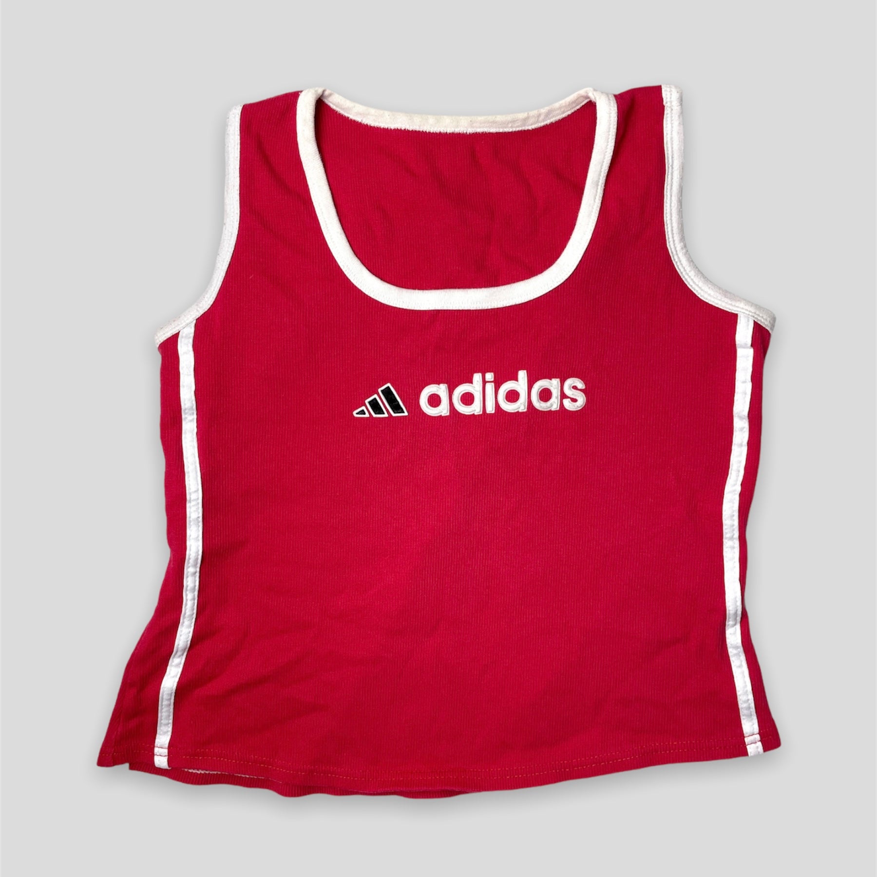 Red Adidas Tank Top - Zoehify 