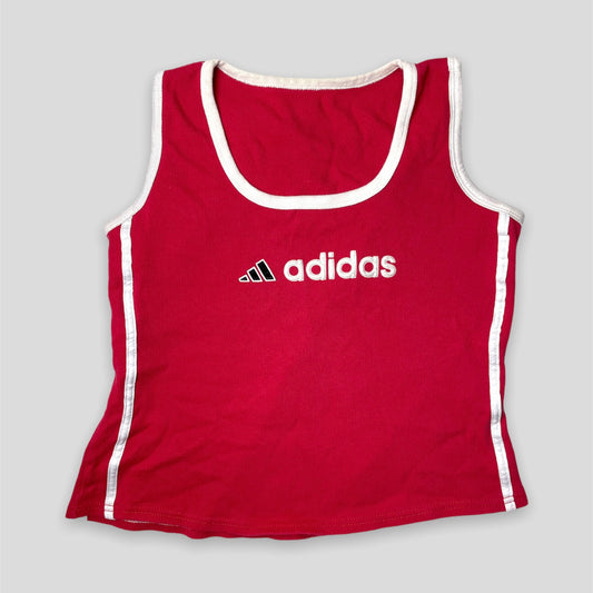 Red Adidas Tank Top - Zoehify