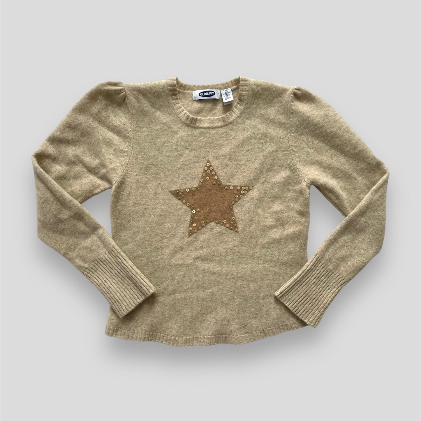 Old navy hot sale gold sweater