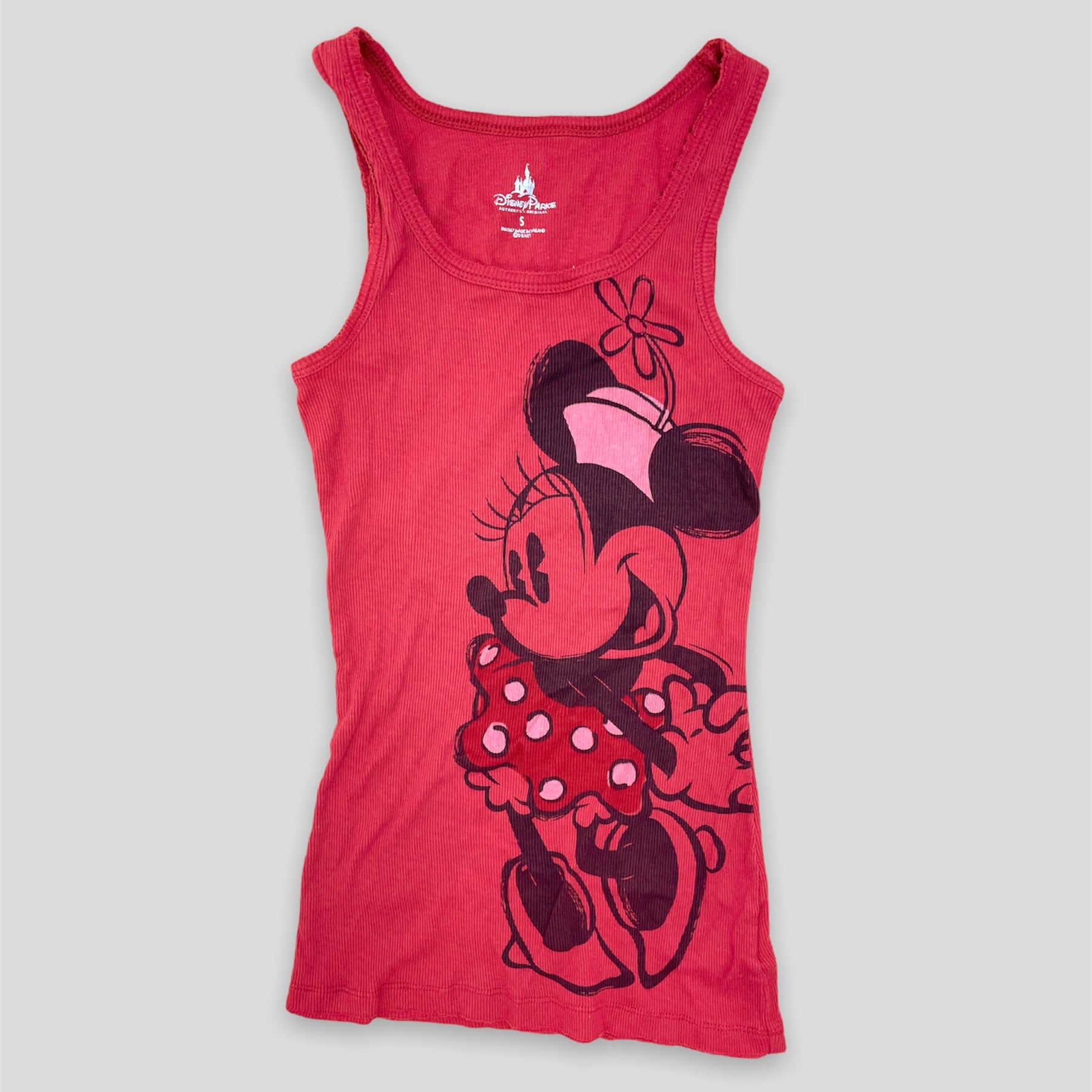 Red Minnie Mouse Tank Top - Zoehify 