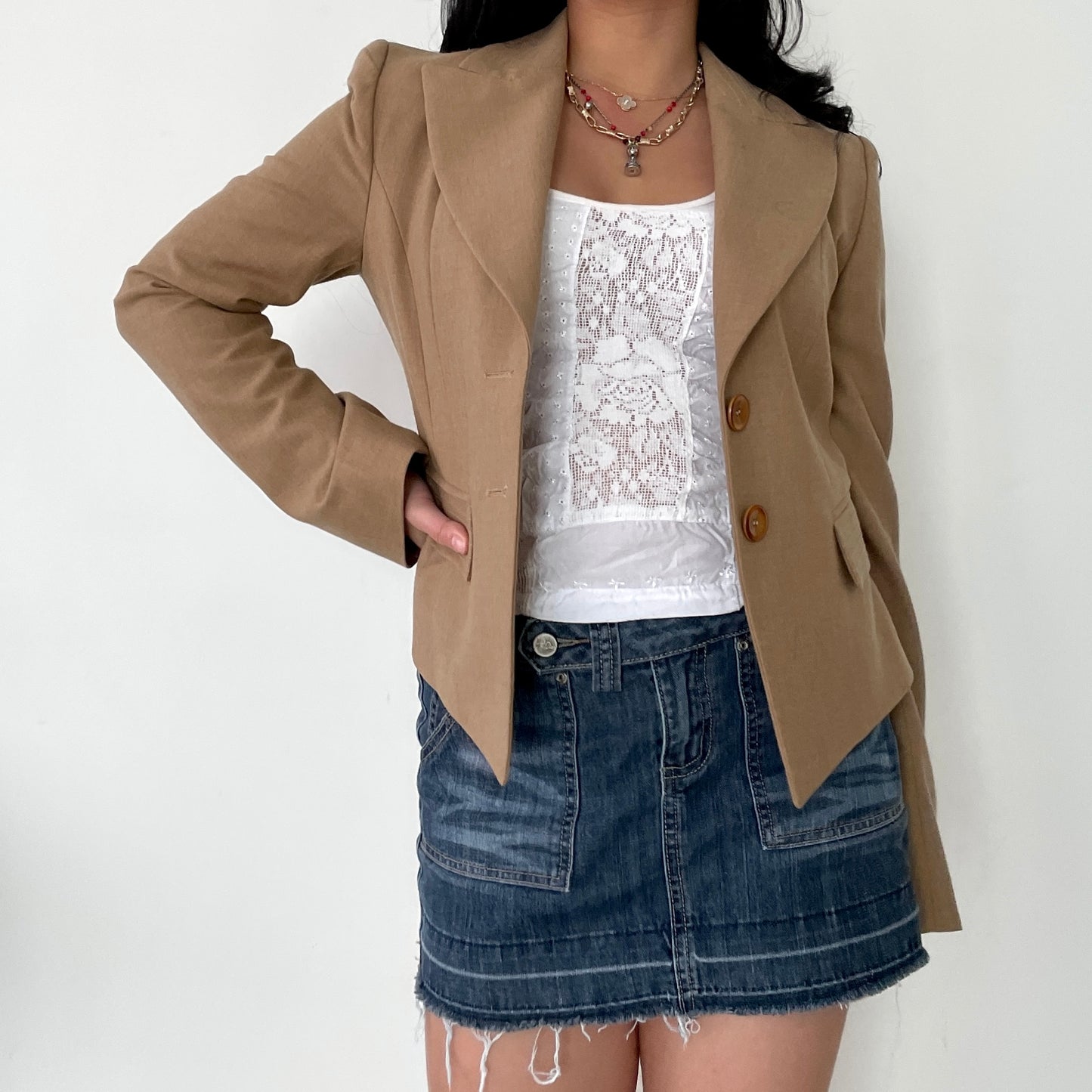 BNWT M Siamo Cropped Blazer - Small