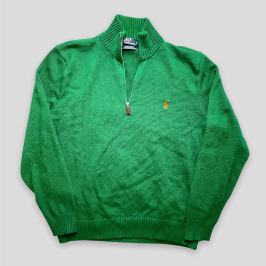 Green Ralph Lauren Quarter Zip - Zoehify