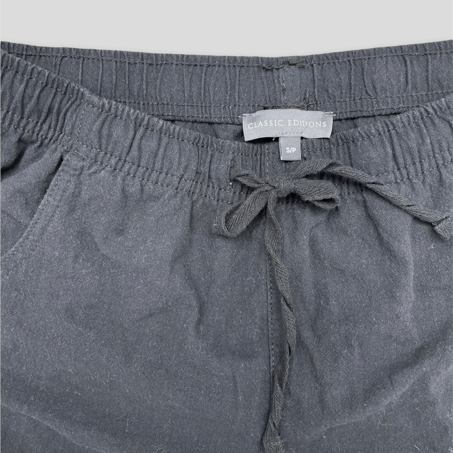 Black Linen Shorts - Zoehify 