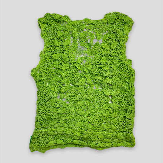 Green Billabong Crochet Top - Zoehify
