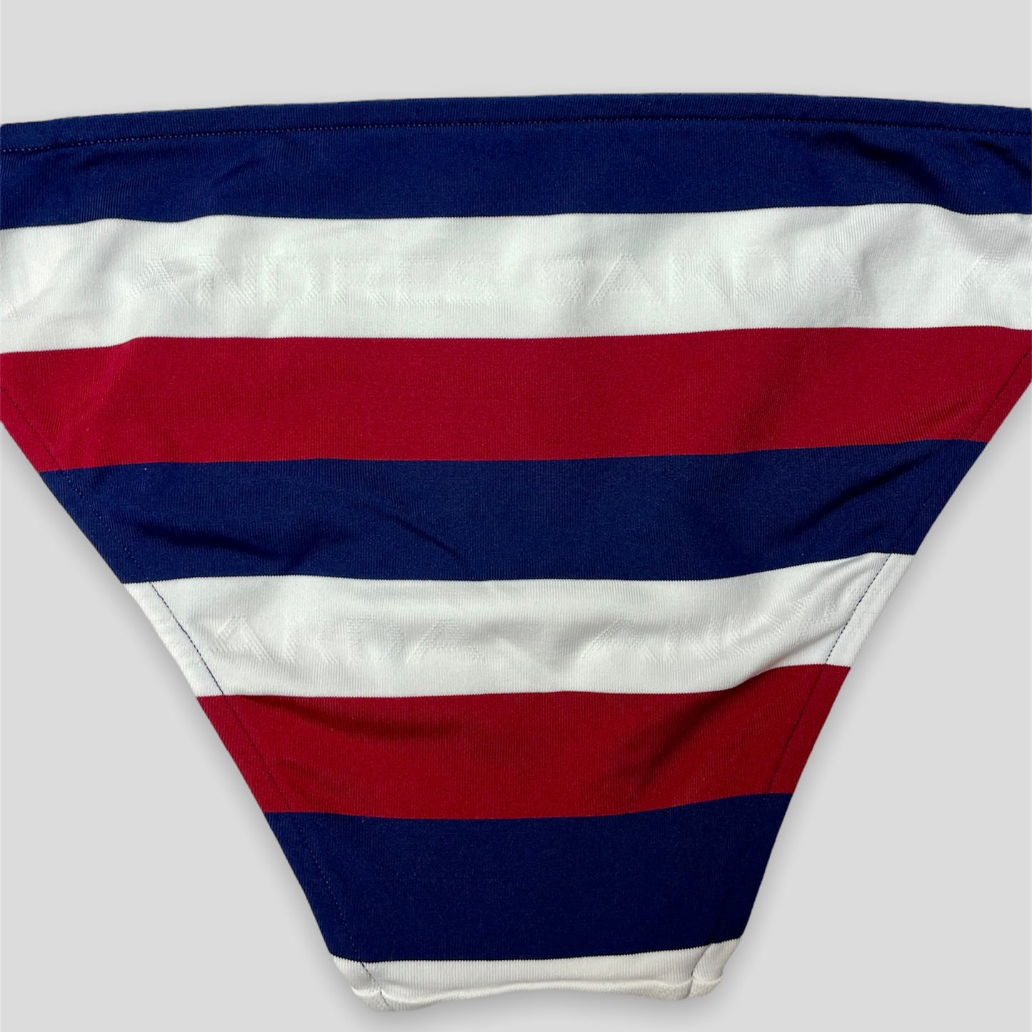 Deadstock Striped Andres Sarda Bikini Bottom - Zoehify 