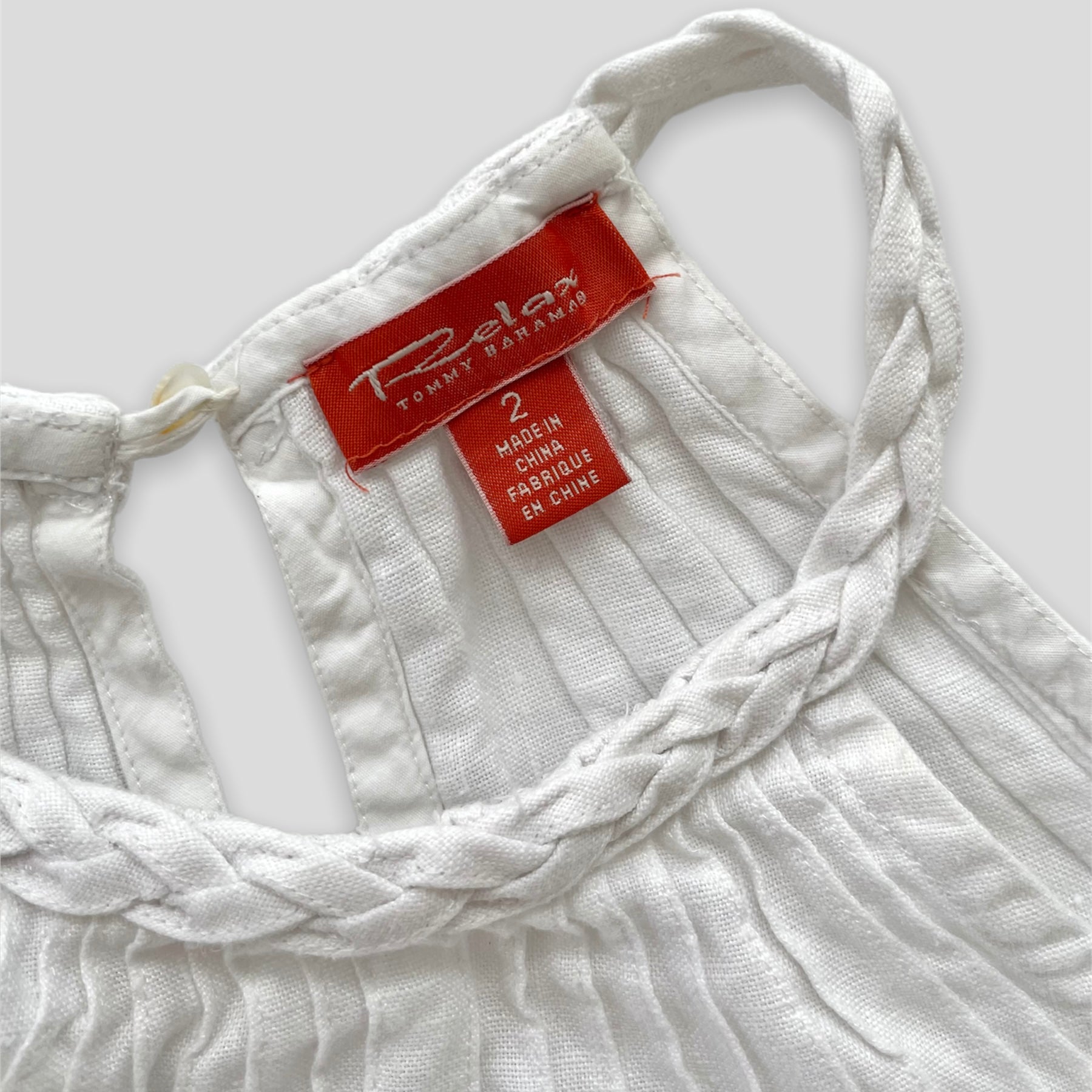 Tommy Bahama White Linen Halter Dress Tommy Bahama White Linen Halter Dress