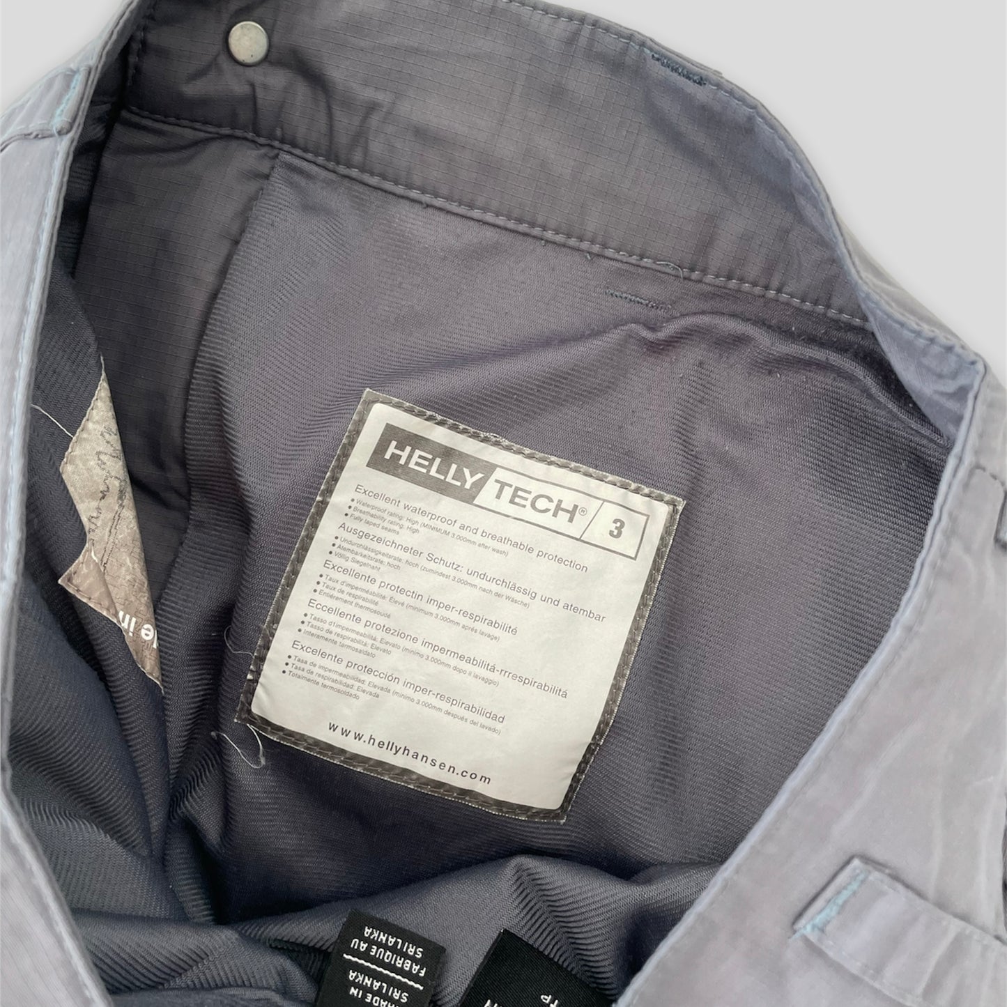 Helly Hansen Grey Snow Pants - X-Small