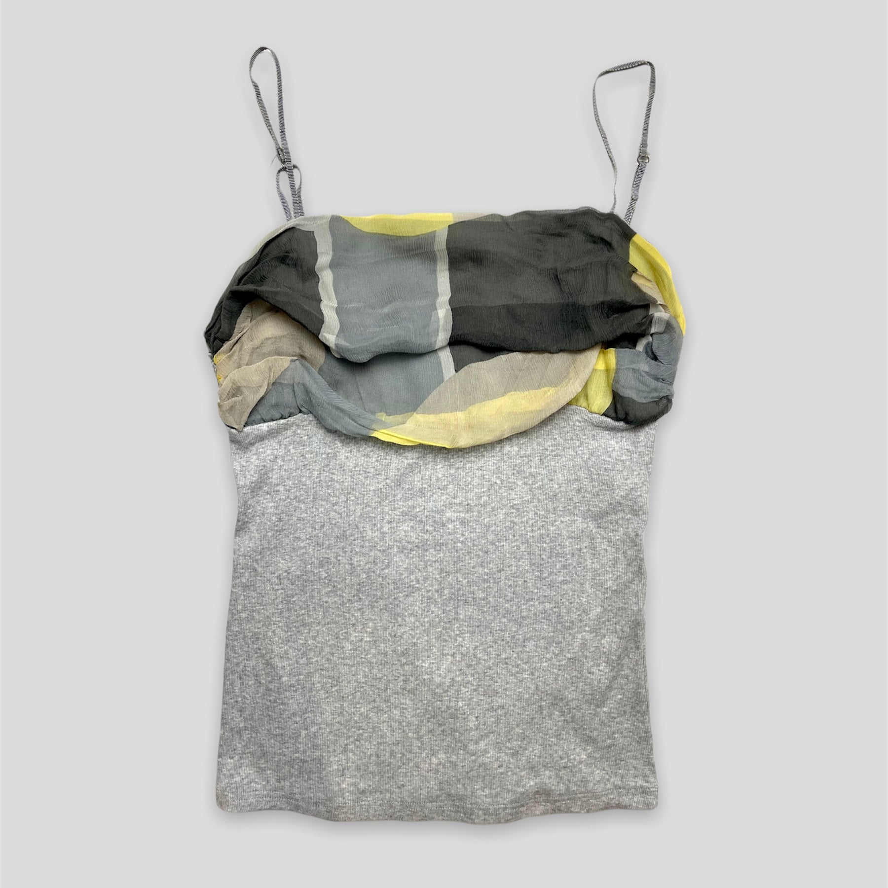 Brunello Cucinelli Grey Cami Top - Zoehify 