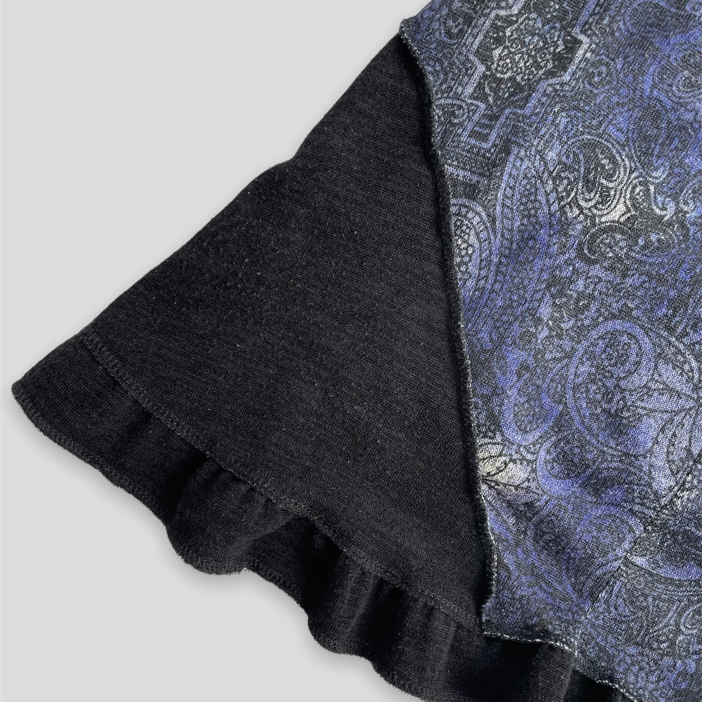 Witchy Indigo Blue Short Sleeve Tunic - Zoehify 