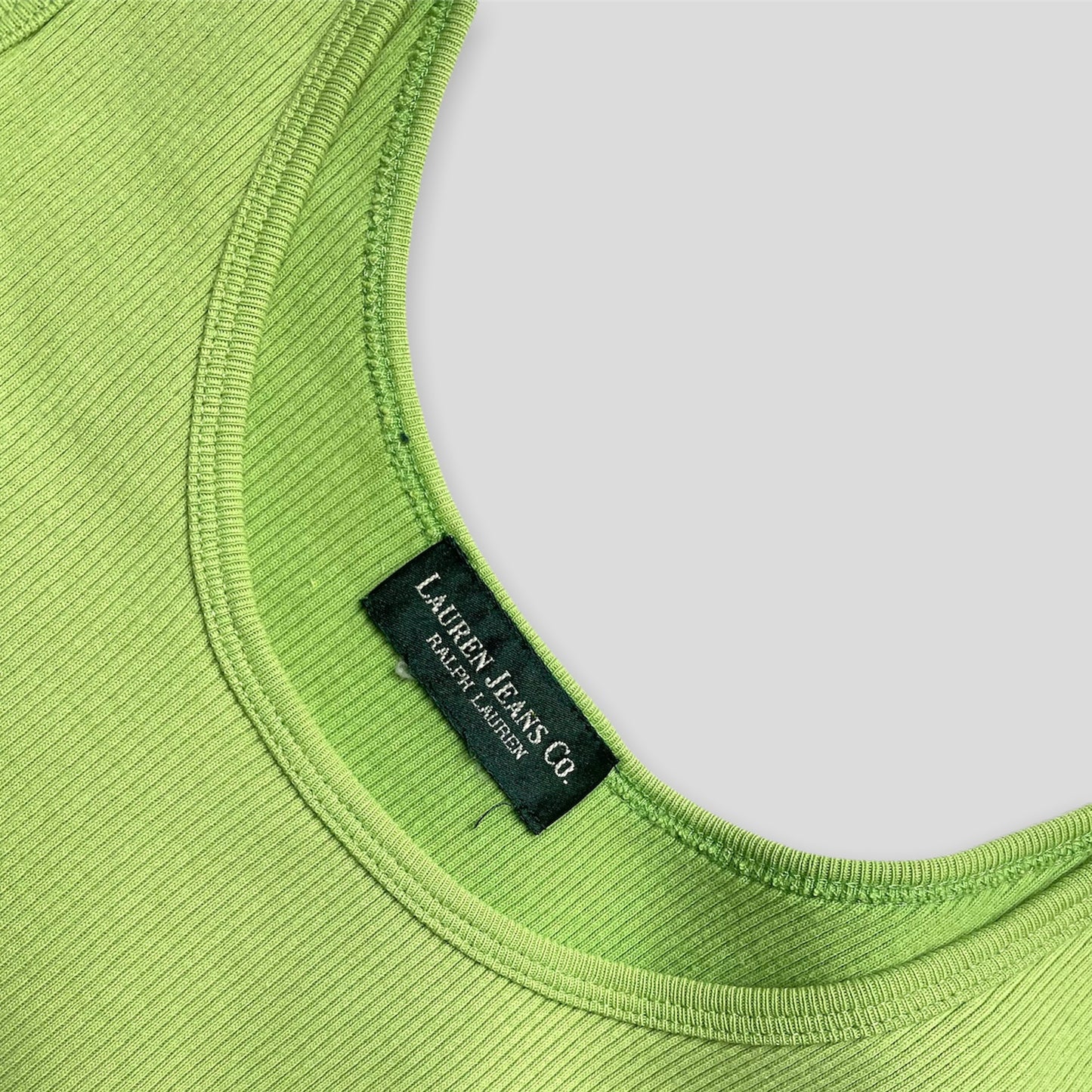 Green Ralph Lauren Tank Top - Zoehify 