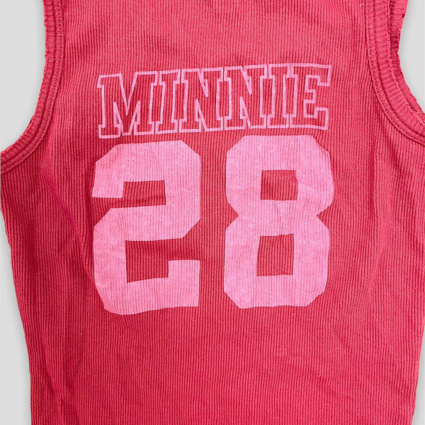 Red Minnie Mouse Tank Top - Zoehify 