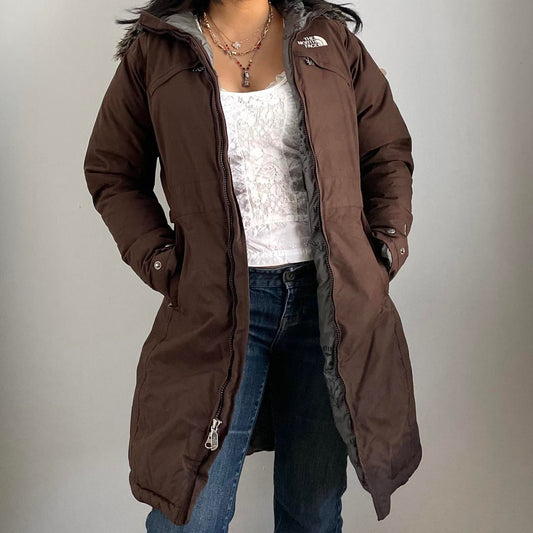 Brown North Face Coat - Zoehify 