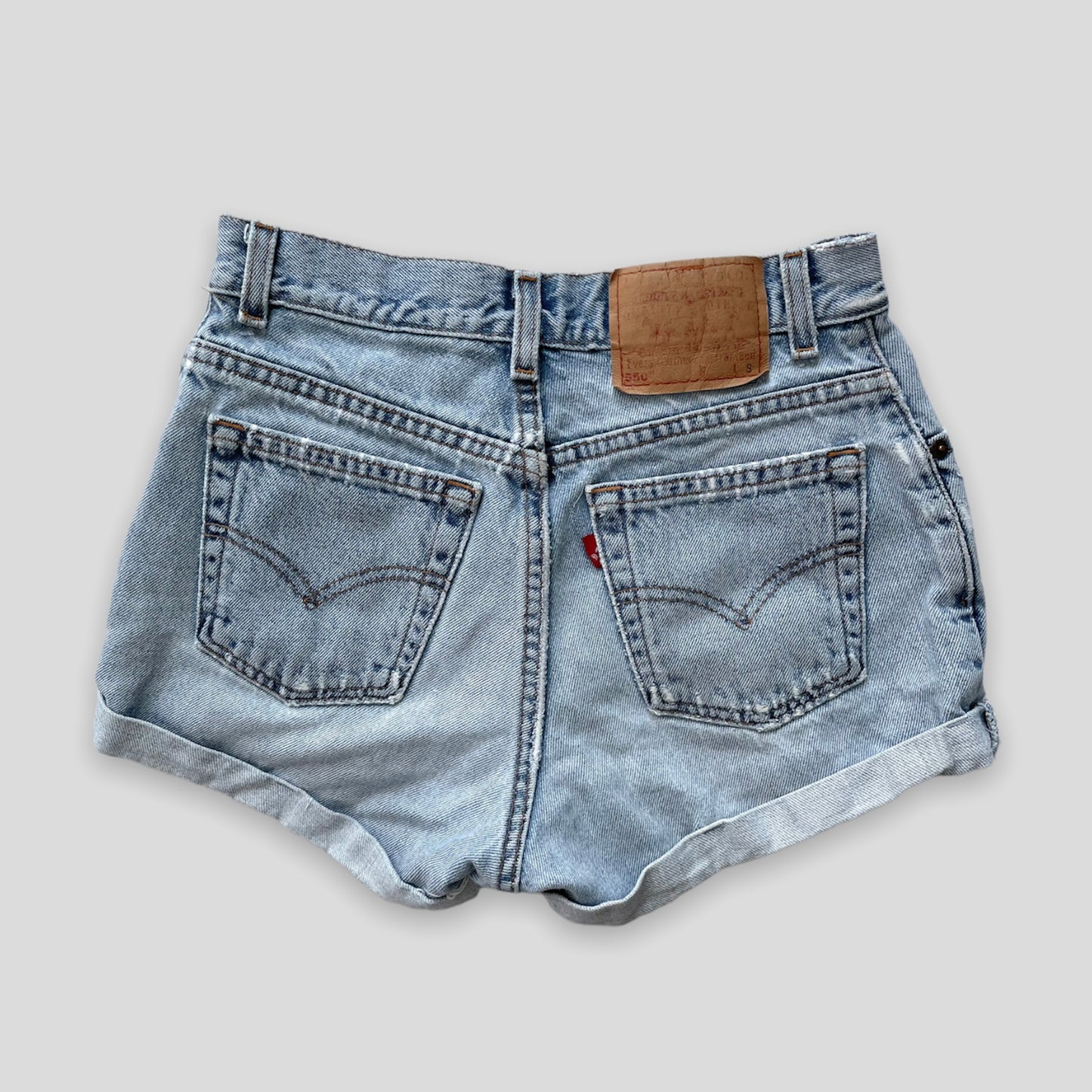 Levi’s 550 Cuffed High Rise Jean Shorts