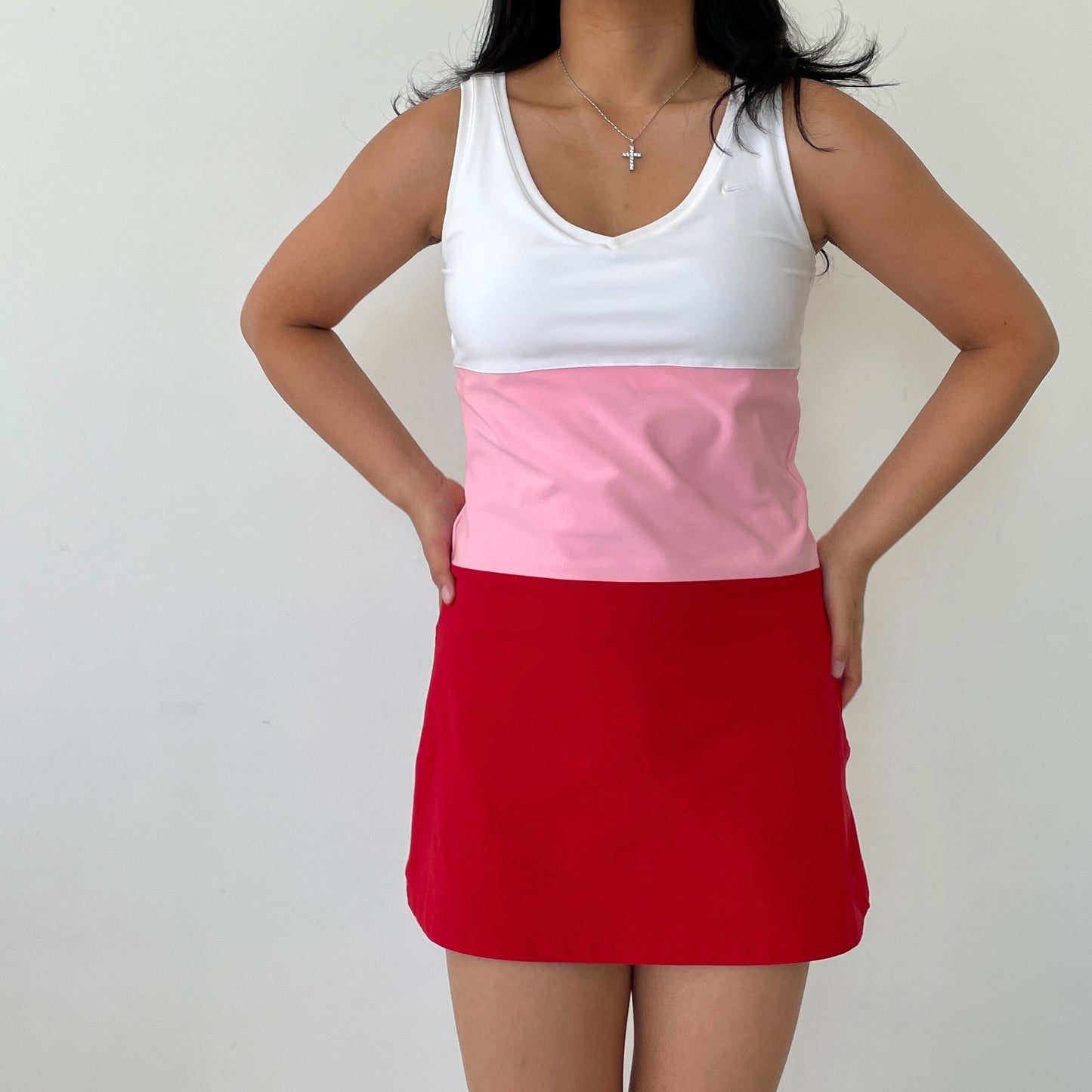 Colour Block Nike Tennis Dress - Zoehify 